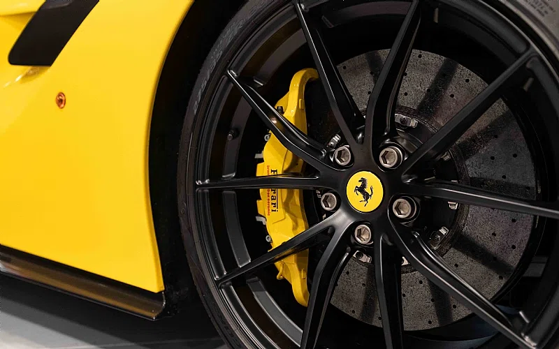2016 Ferrari F12 TDF RHD wheel