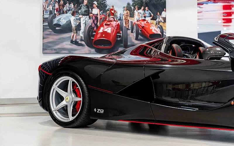 2018 Ferrari LaFerrari Aperta for sale, exterior, Black
