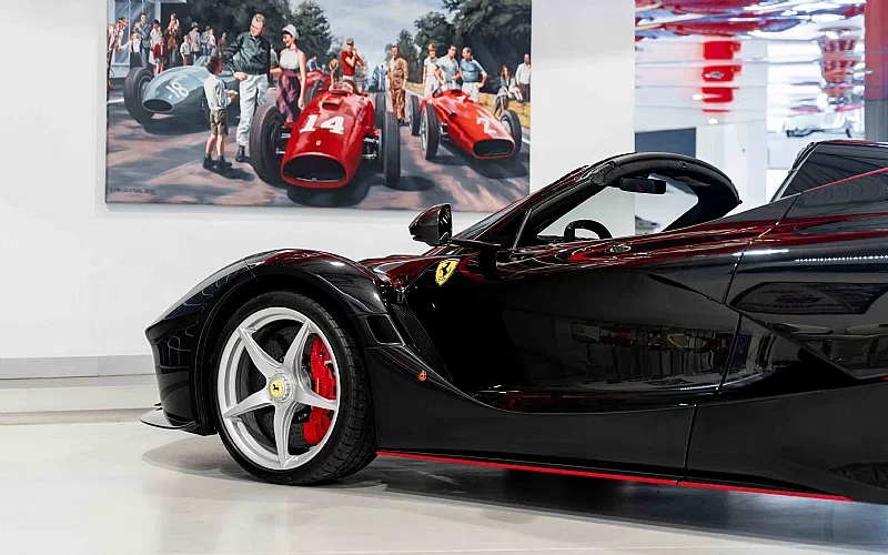 2018 Ferrari LaFerrari Aperta for sale, exterior, Black