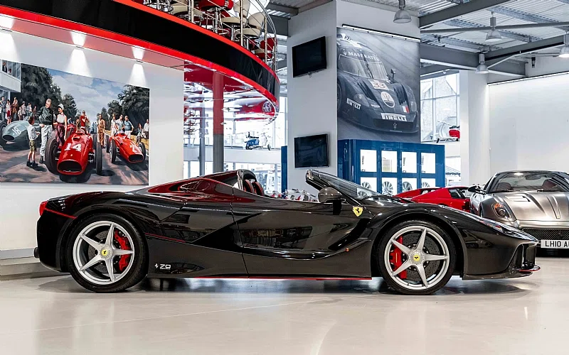 2018 Ferrari LaFerrari Aperta for sale, exterior, Black