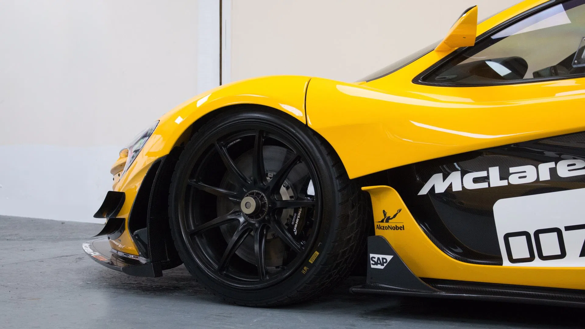 2015 MCLAREN P1 GTR for sale, exterior, Volcano Yellow