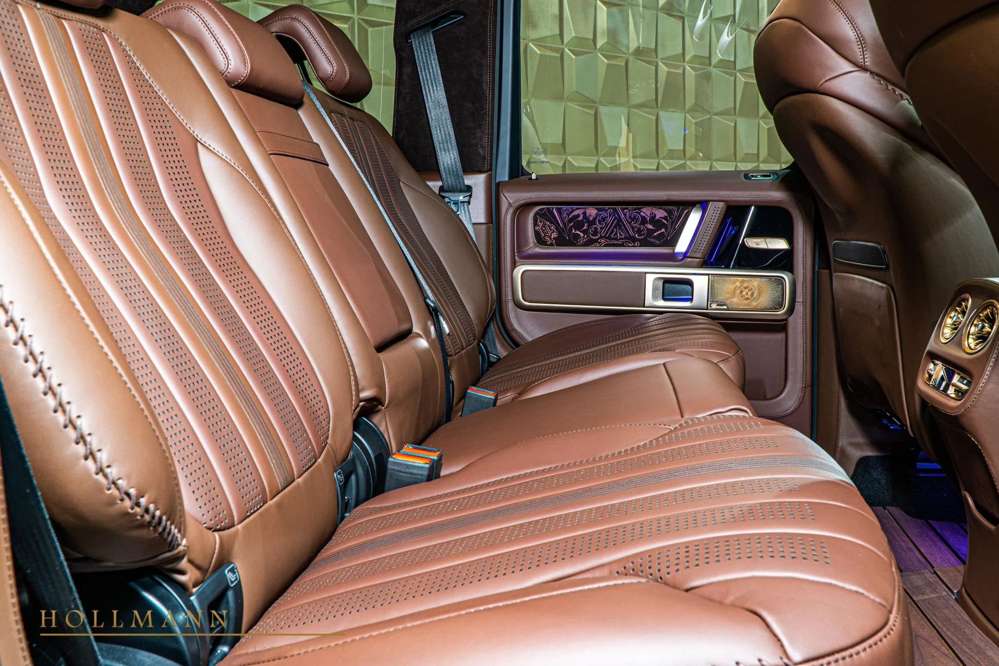 2020 Mercedes-AMG G 63 Steampunk Edition by Carlex Design interior, seats, Leather Brown