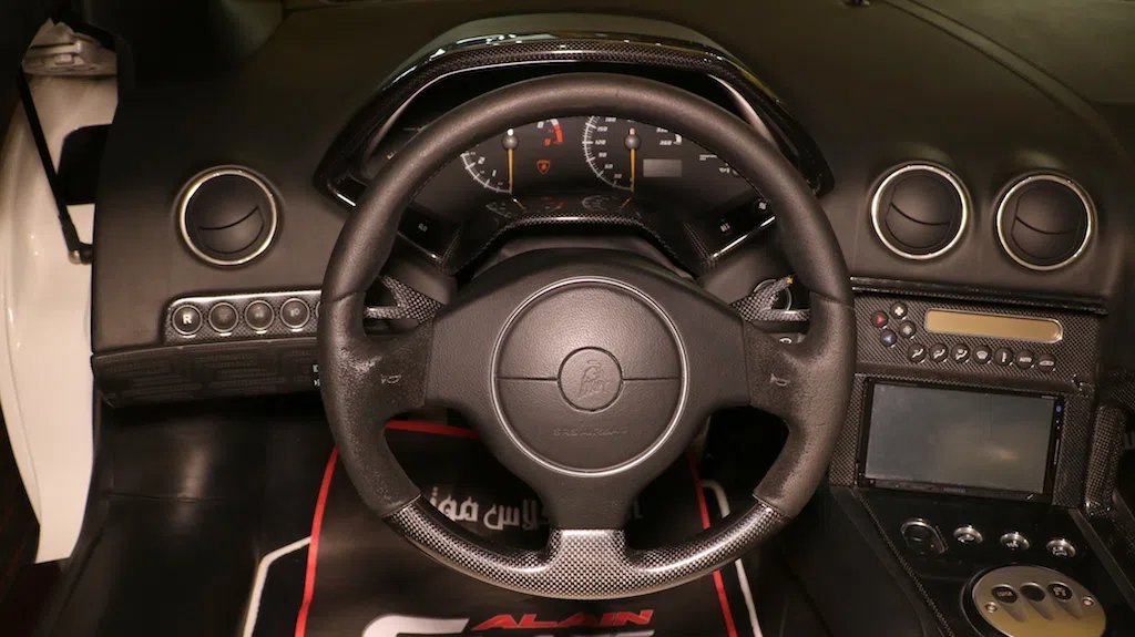 2009 Lamborghini Murcielago Lp640 Roadster Versace interior, Balck-White