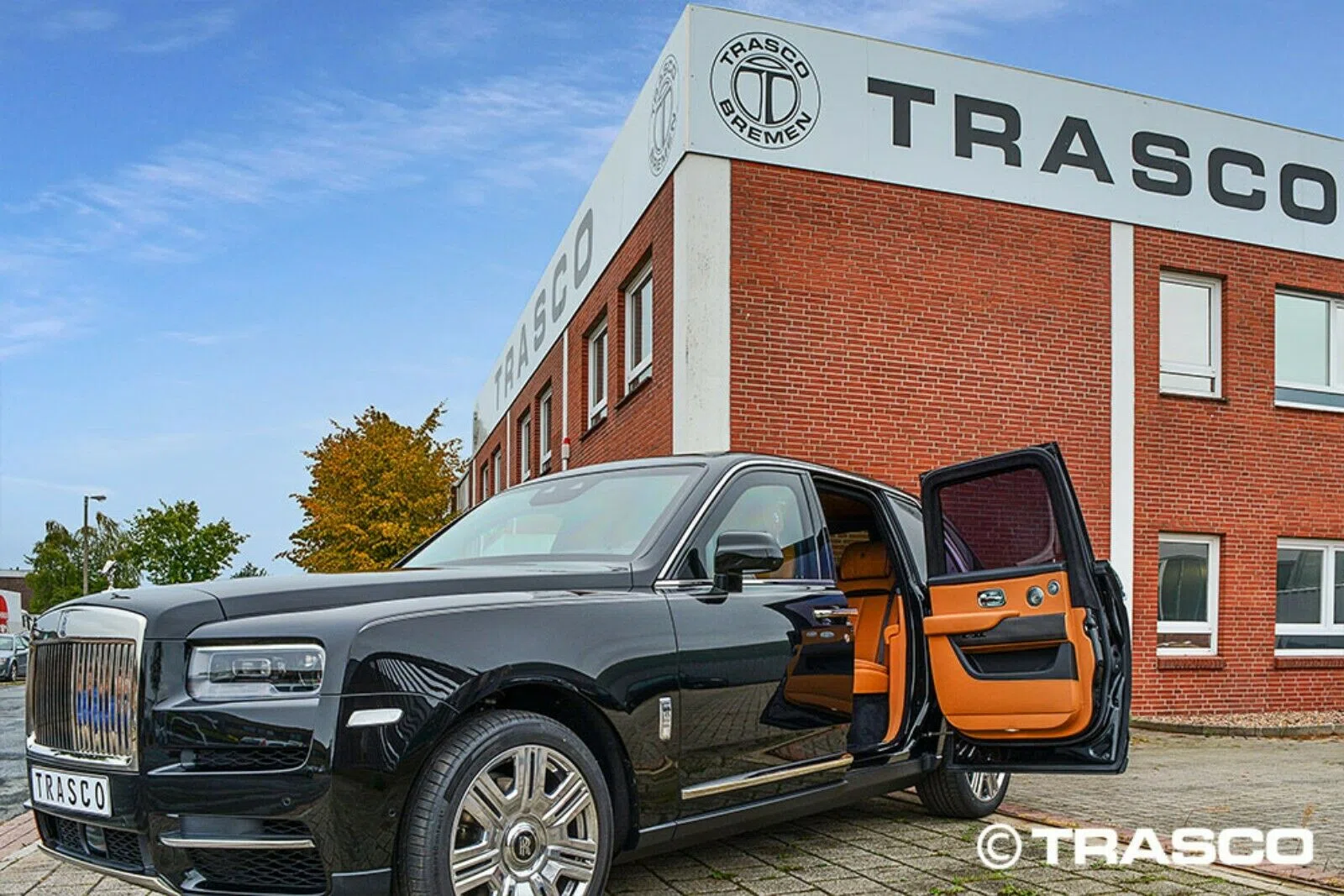2019 Rolls-Royce Cullinan gepanzert in TRASCO, exterior, Black