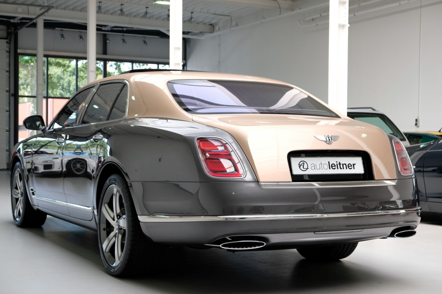 2017 Bentley Mulsanne Speed Mulliner Rose Gold over Magnetic metallic, 15/20