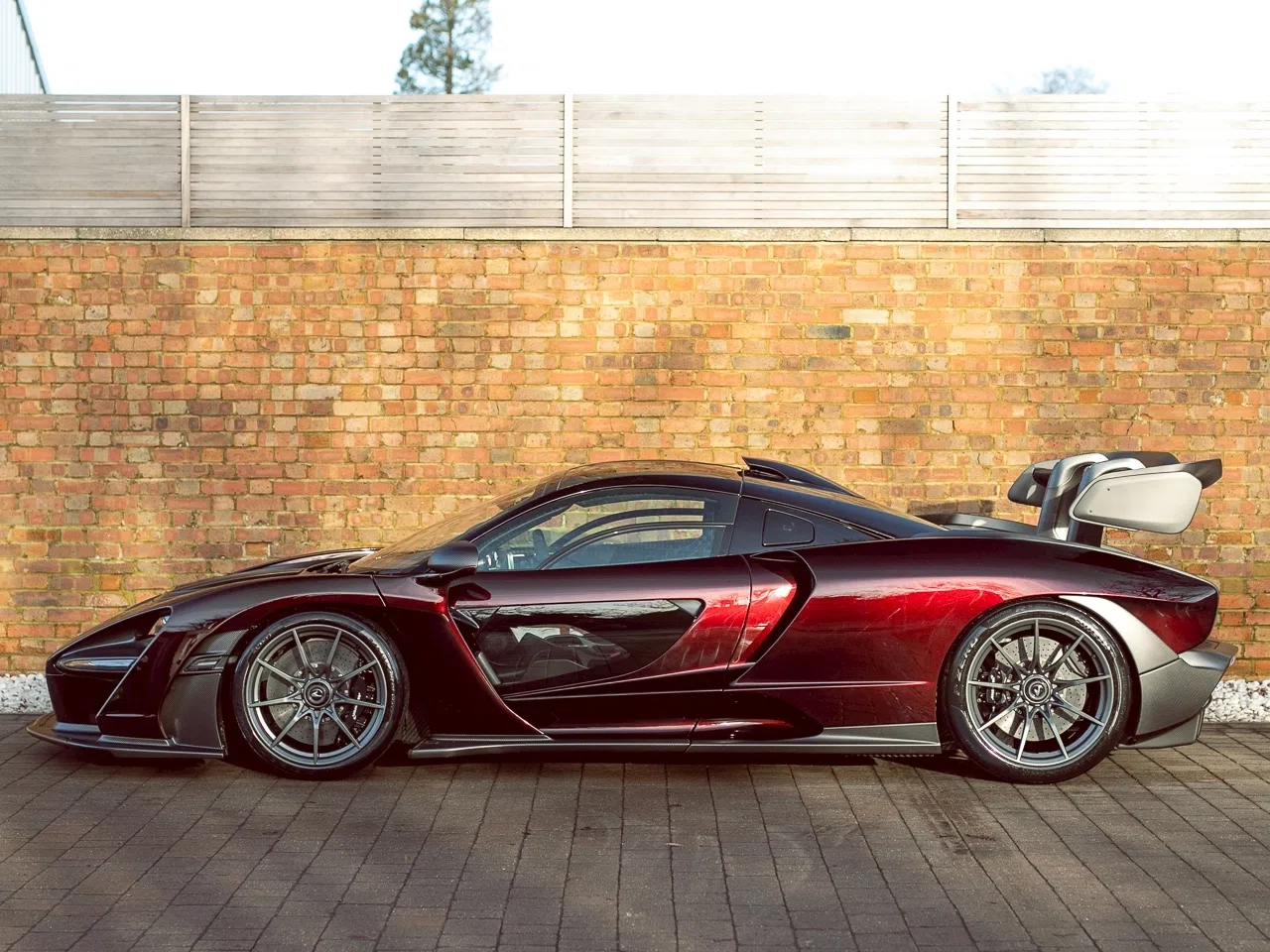 2019 McLaren Senna for sale, exterior, MSO Nerello Red