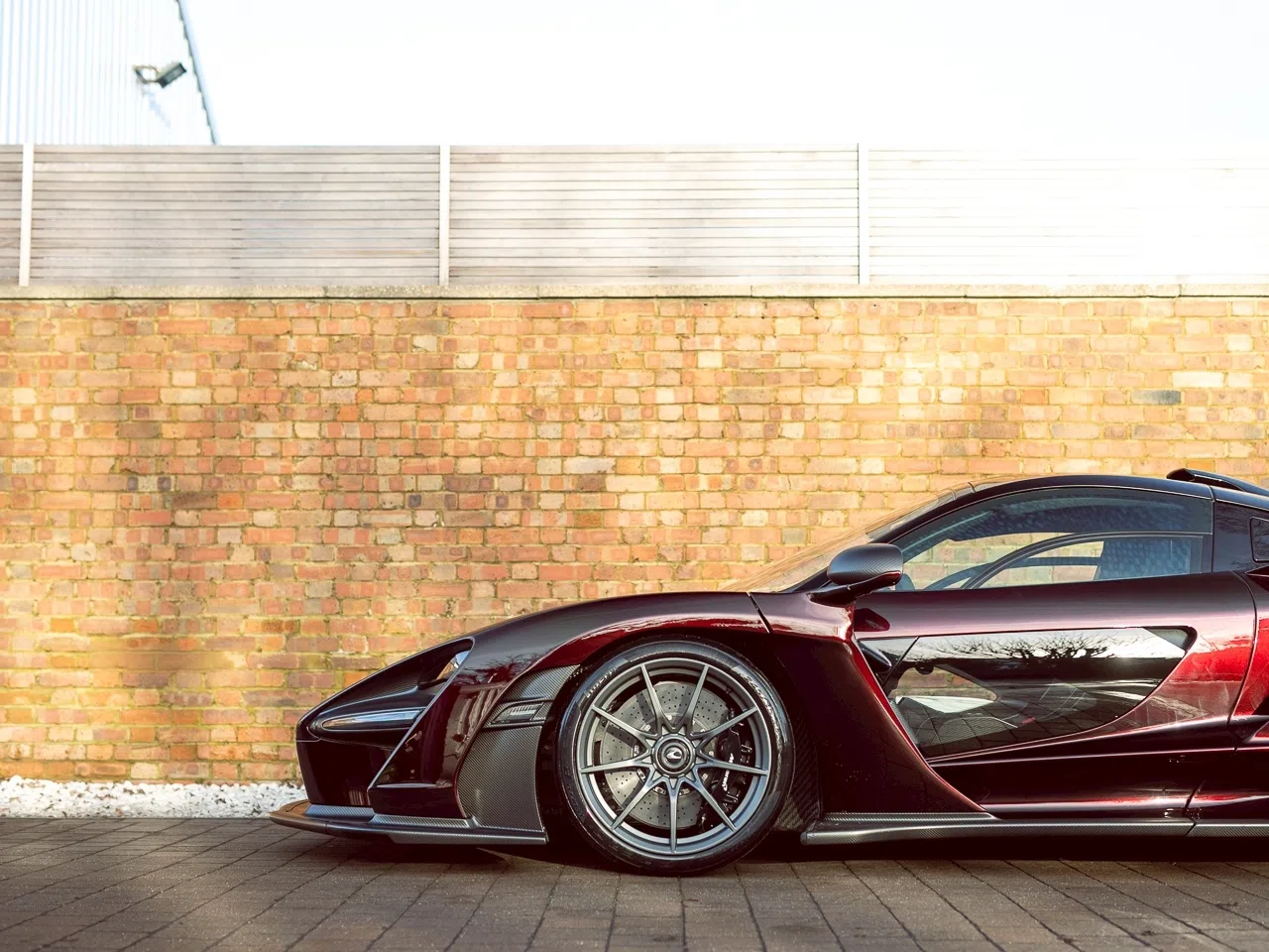 2019 McLaren Senna for sale, exterior, MSO Nerello Red