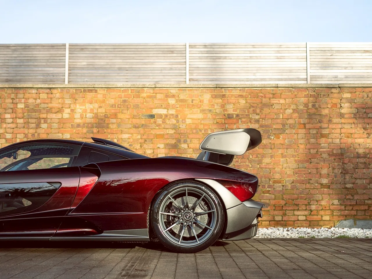 2019 McLaren Senna for sale, exterior, MSO Nerello Red