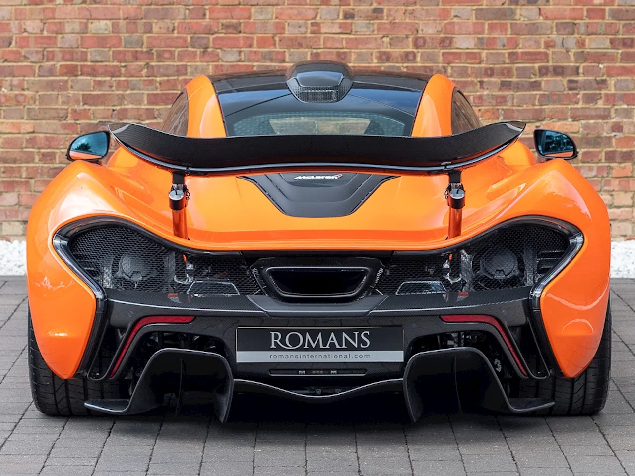 2015 McLaren P1 for sale, exterior, Tarocco Orange