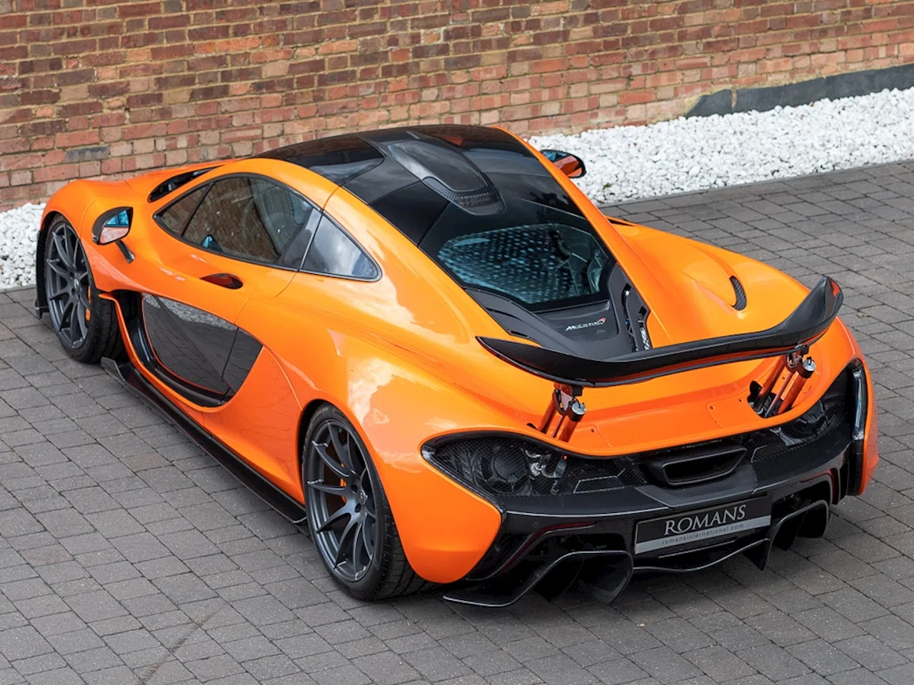 2015 McLaren P1 for sale, exterior, Tarocco Orange