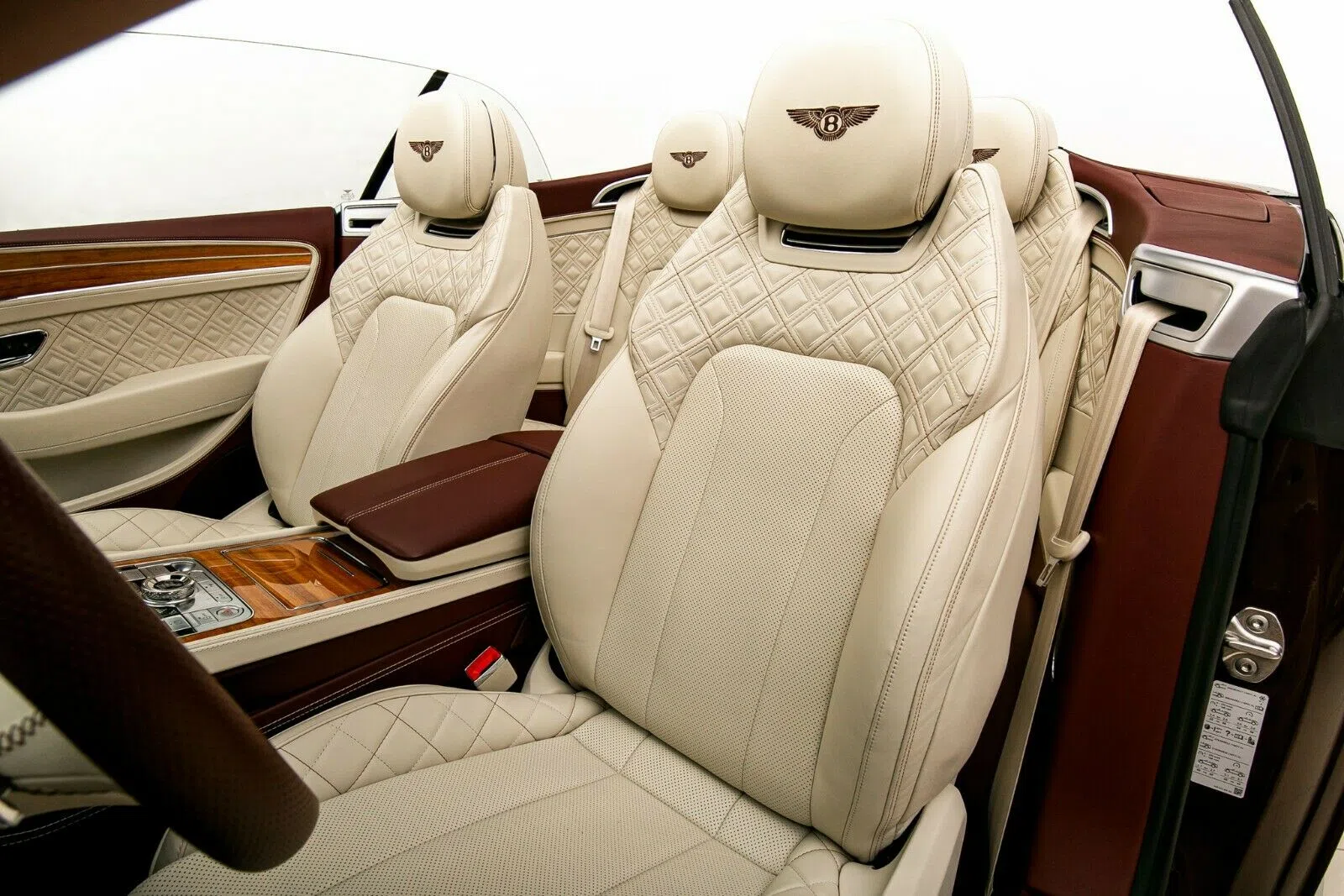 2019 Bentley Continental GTC 6.0 W12 1st Edition interior, seats, Linen