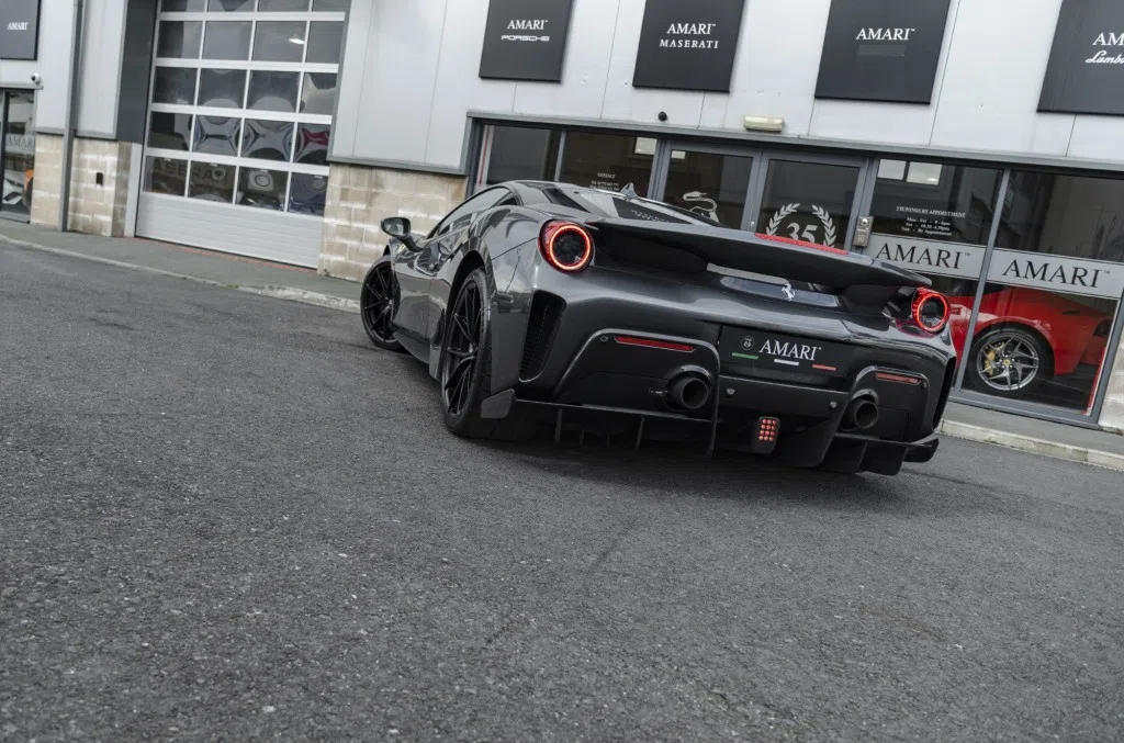 2018 Ferrari 488 Pista Coupe for sale, exterior, Grigio Silverstone