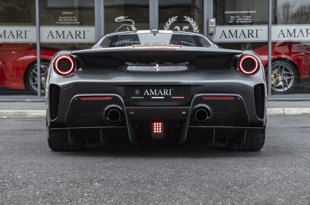 2018 Ferrari 488 Pista Coupe for sale, exterior, Grigio Silverstone