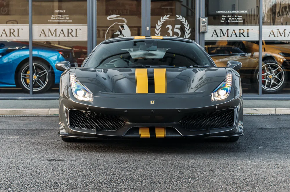 2019 Ferrari 488 Pista for sale, exterior, Grigio Scuro