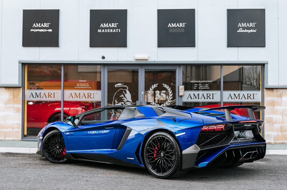 2017 LAMBORGHINI AVENTADOR CONVERTIBLE  LP 750-4 SUPERVELOCE ROADSTER, 6/20
