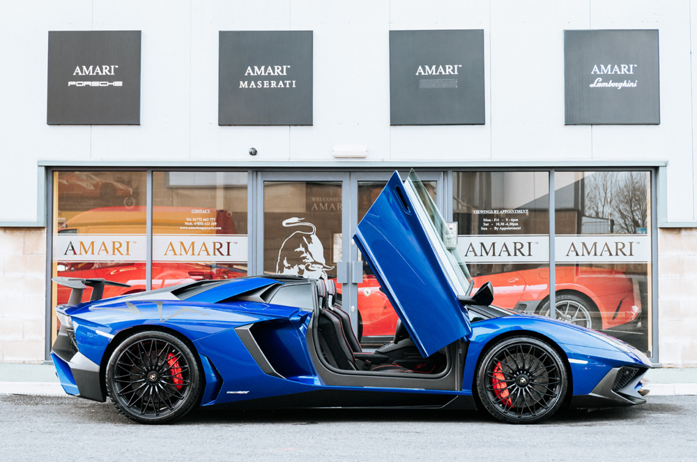 2017 LAMBORGHINI AVENTADOR CONVERTIBLE  LP 750-4 SUPERVELOCE ROADSTER, 8/20