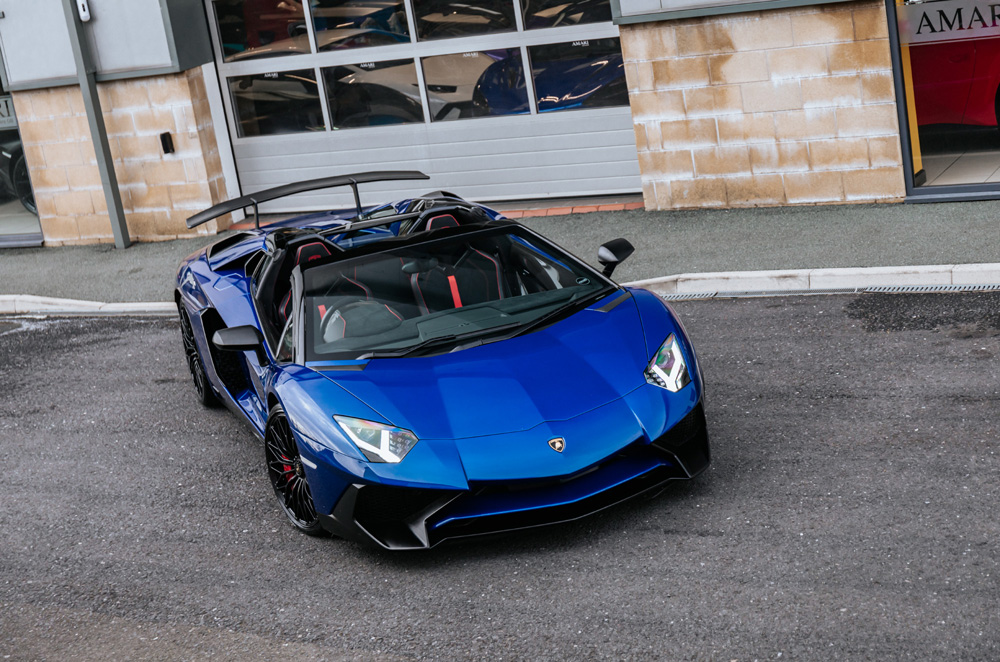 2017 LAMBORGHINI AVENTADOR CONVERTIBLE  LP 750-4 SUPERVELOCE ROADSTER, 20/20