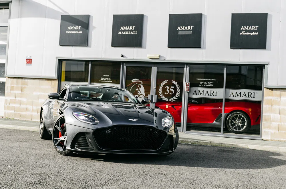 2019 Aston Martin DBS Superleggera for sale, exterior, Xenon Grey