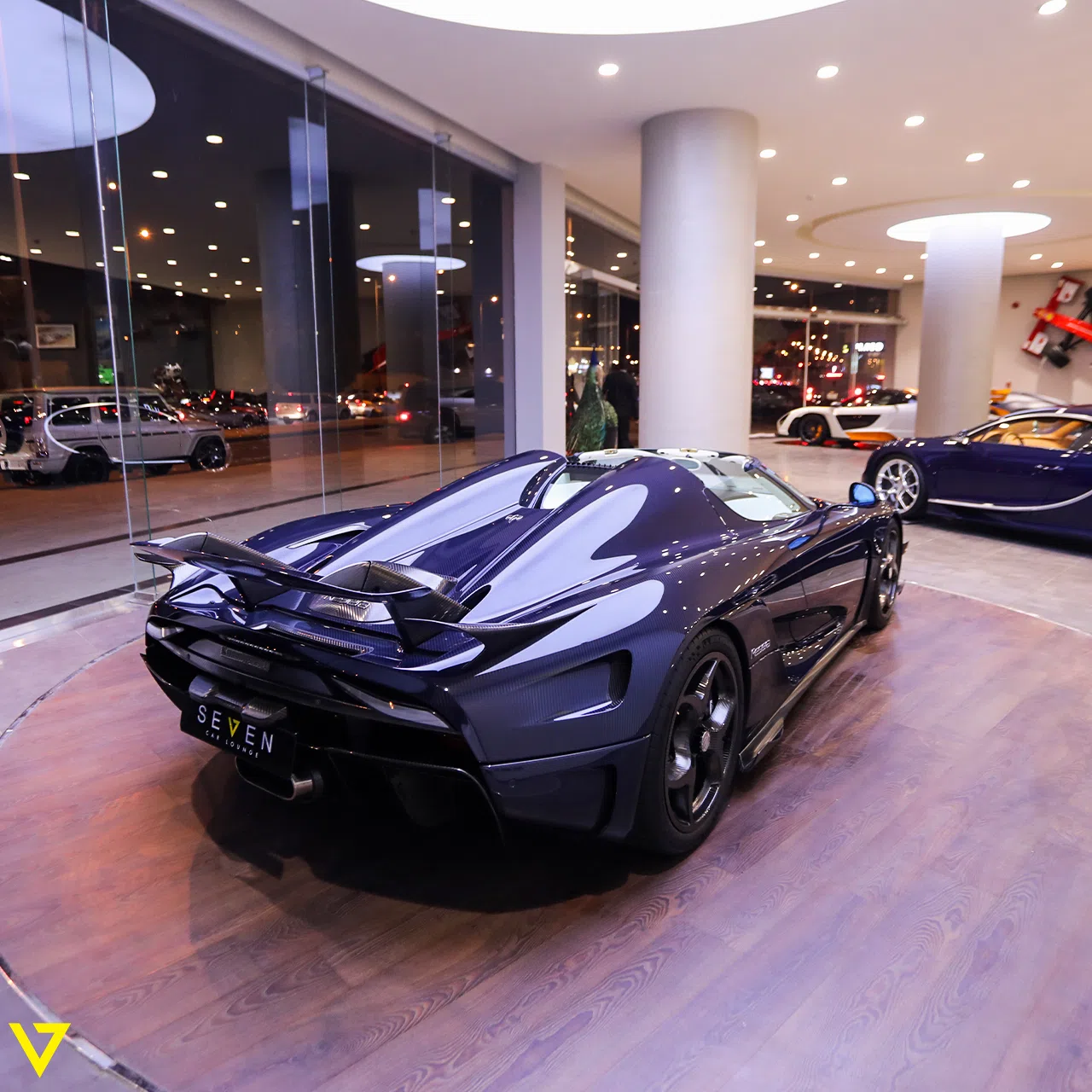 2019 Koenigsegg Regera for sale, exterior, Blue