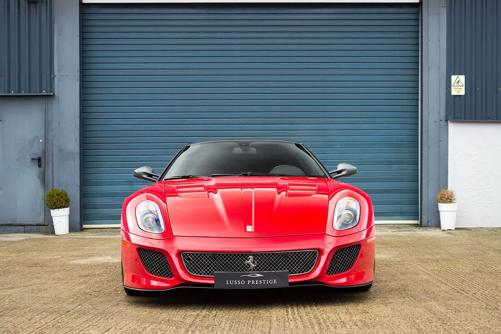 2011 Ferrari 599 GTO for sale, exterior, Rosso Corsa
