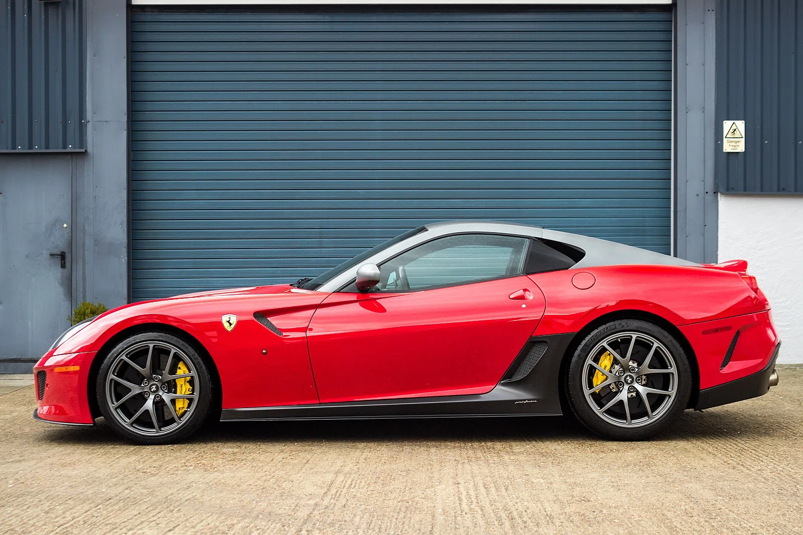 2011 Ferrari 599 GTO for sale, exterior, Rosso Corsa