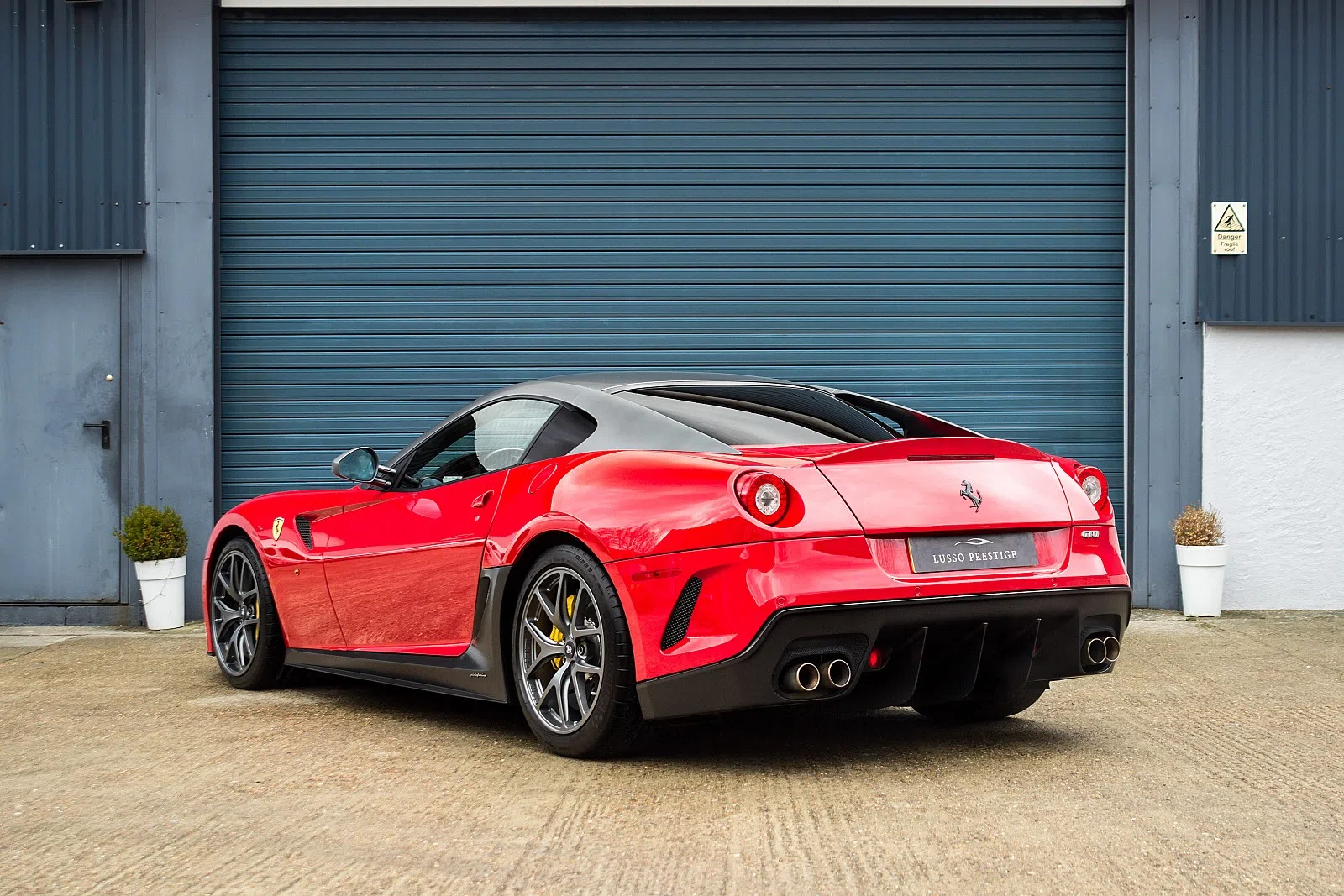 2011 Ferrari 599 GTO for sale, exterior, Rosso Corsa