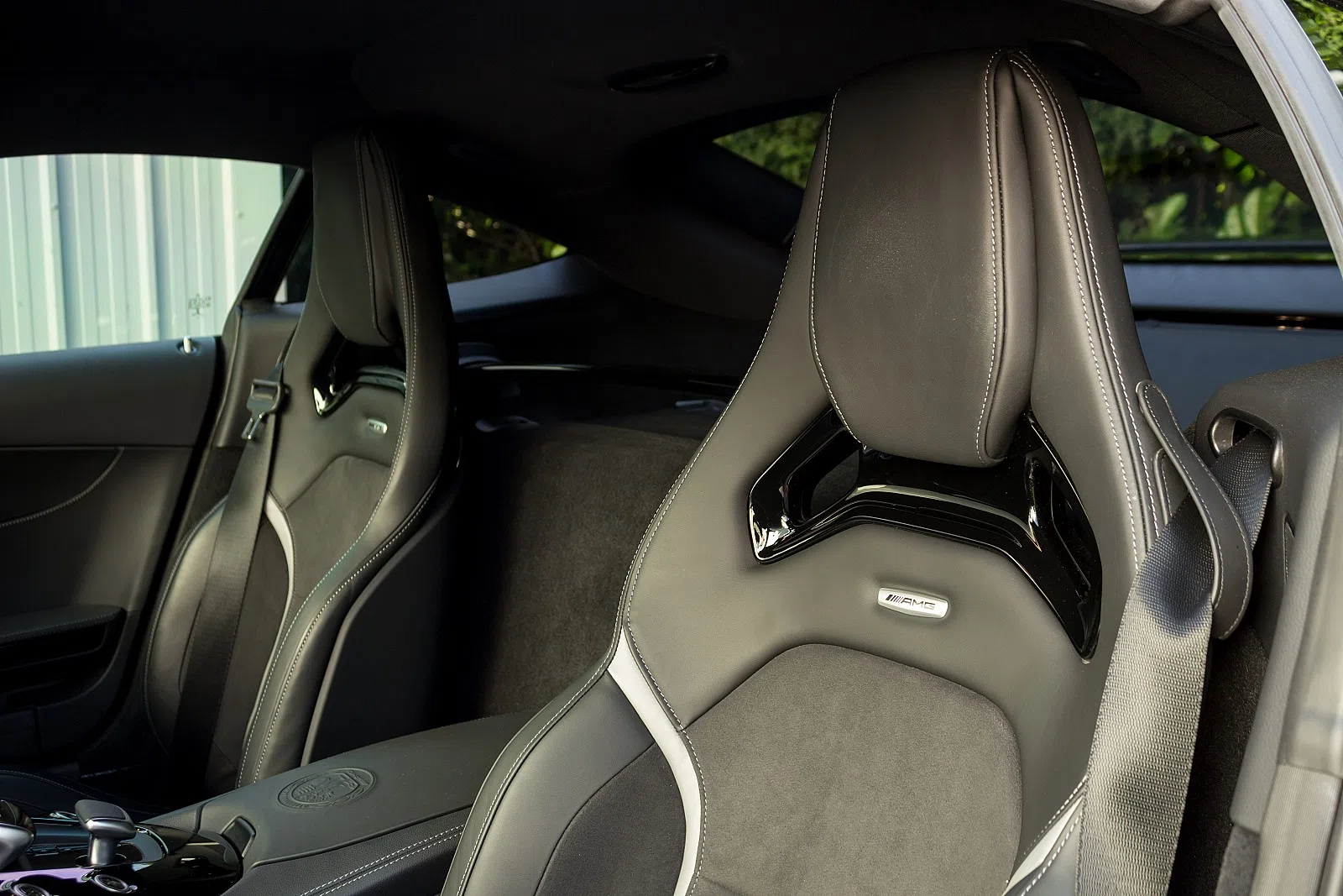 2017 Mercedes-AMG GT R Coupe interior, seats, Black
