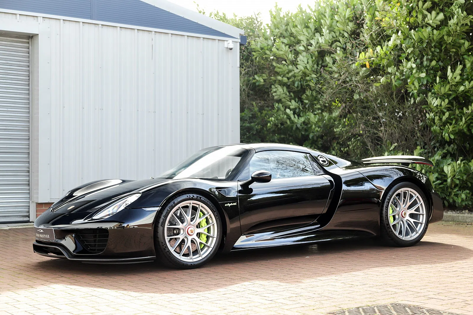 2018 Porsche 918 Spyder Weissach Package for sale, exterior, Black