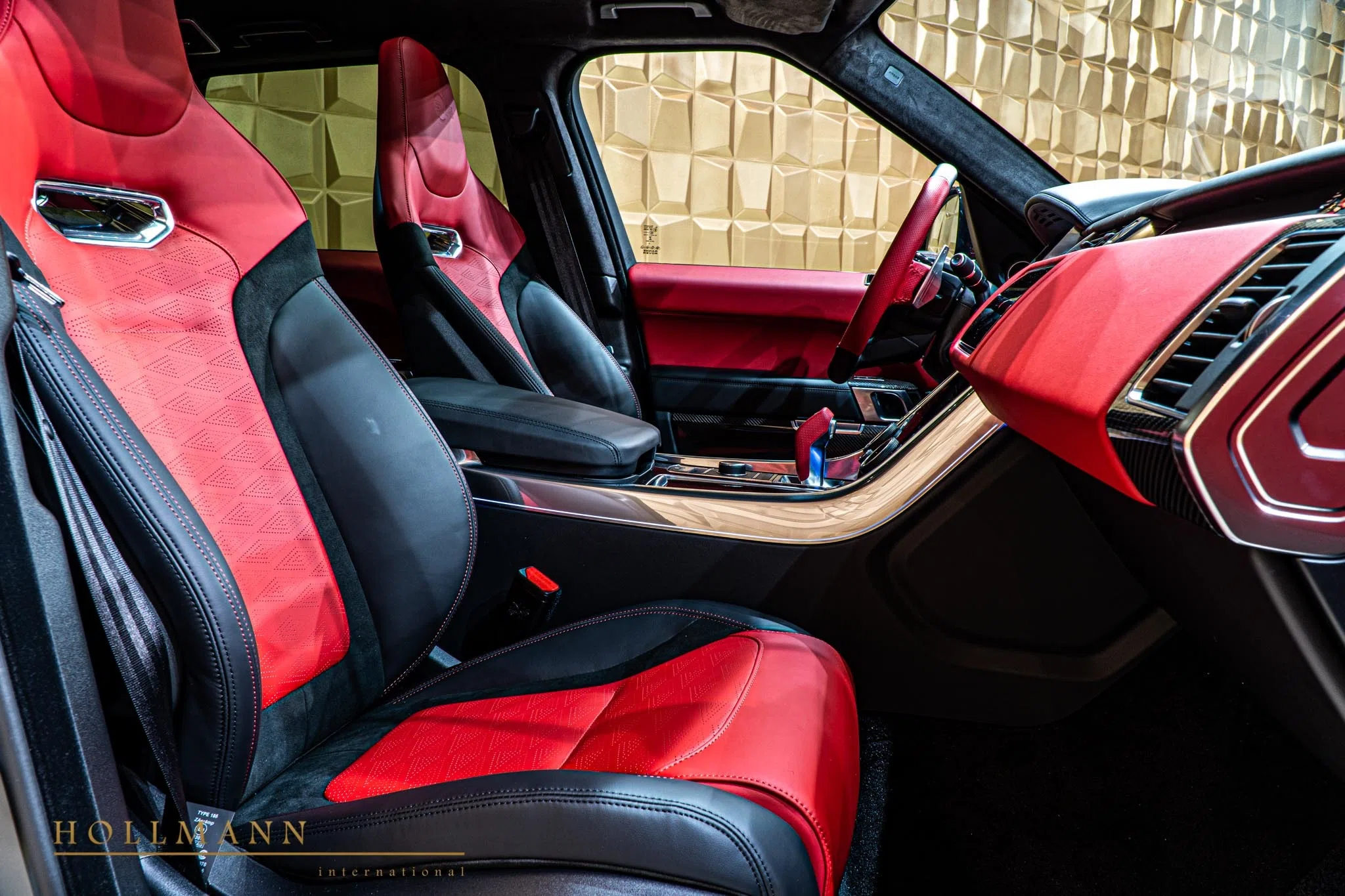 2020 Land Rover Range Rover Sport 5.0 V8 SVR interior, seats, Leder Ebony/ Pimento Red