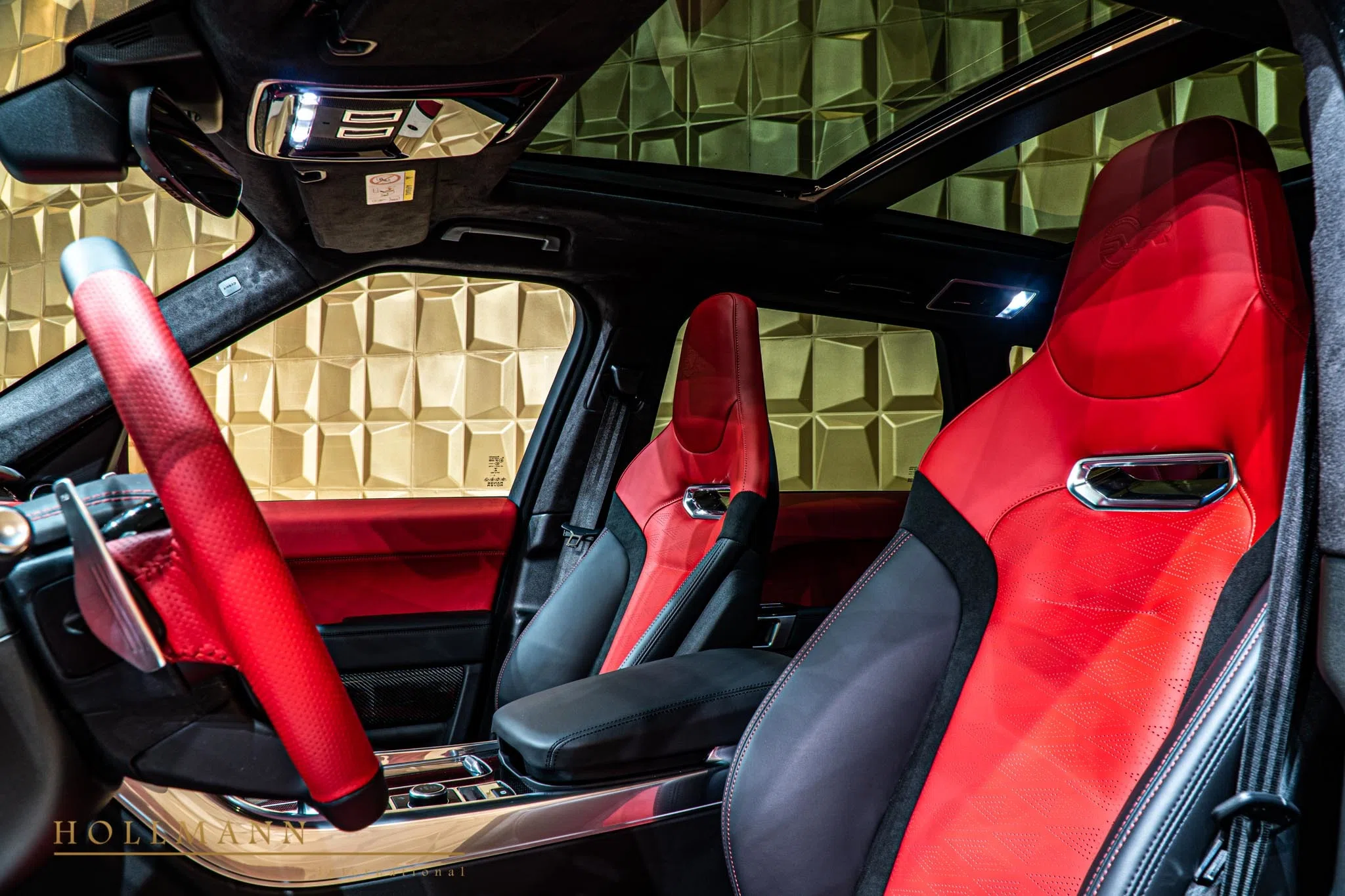 2020 Land Rover Range Rover Sport 5.0 V8 SVR interior, seats, Leder Ebony/ Pimento Red