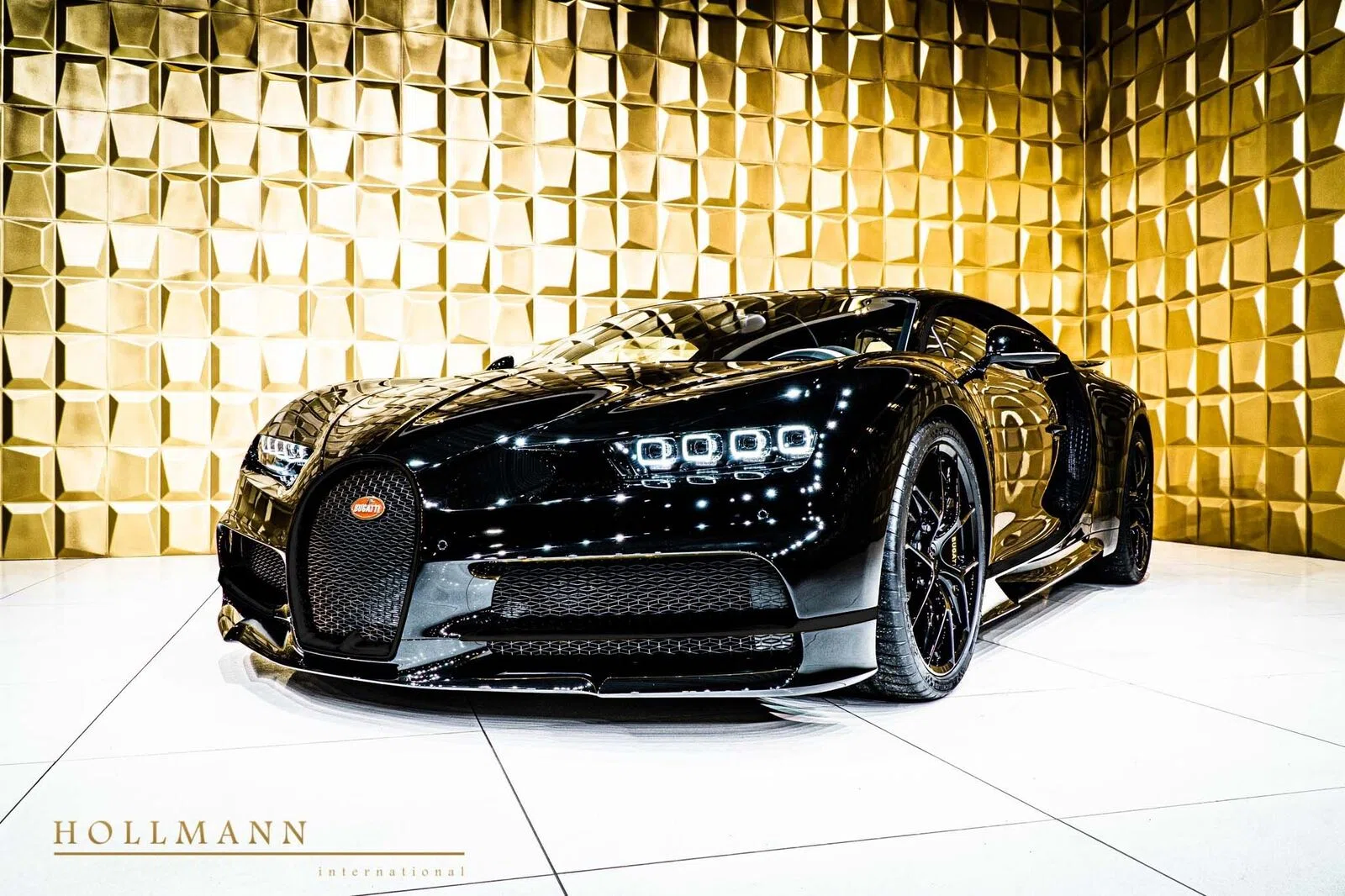 2019 Bugatti Chiron SPORT for sale, exterior, Black - Nocturne