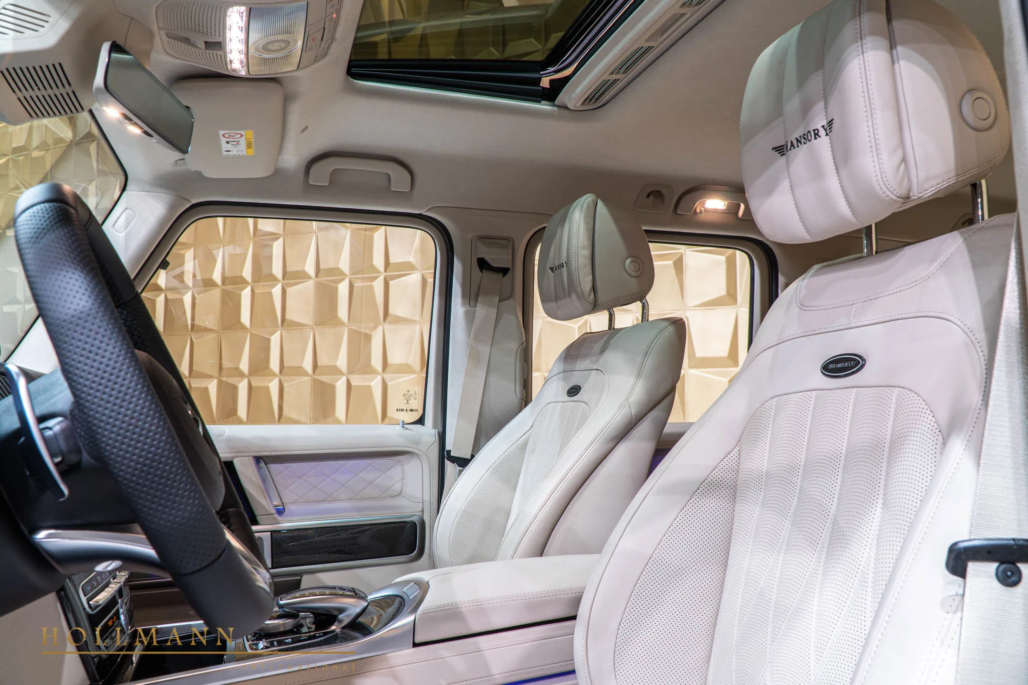 2020 Mansory G-Class interior, seats