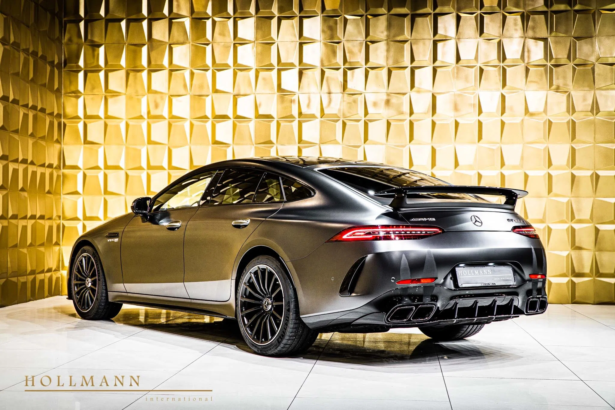 2020 BRABUS GT 800, rear three-quarter view, Graphite Grey Magno