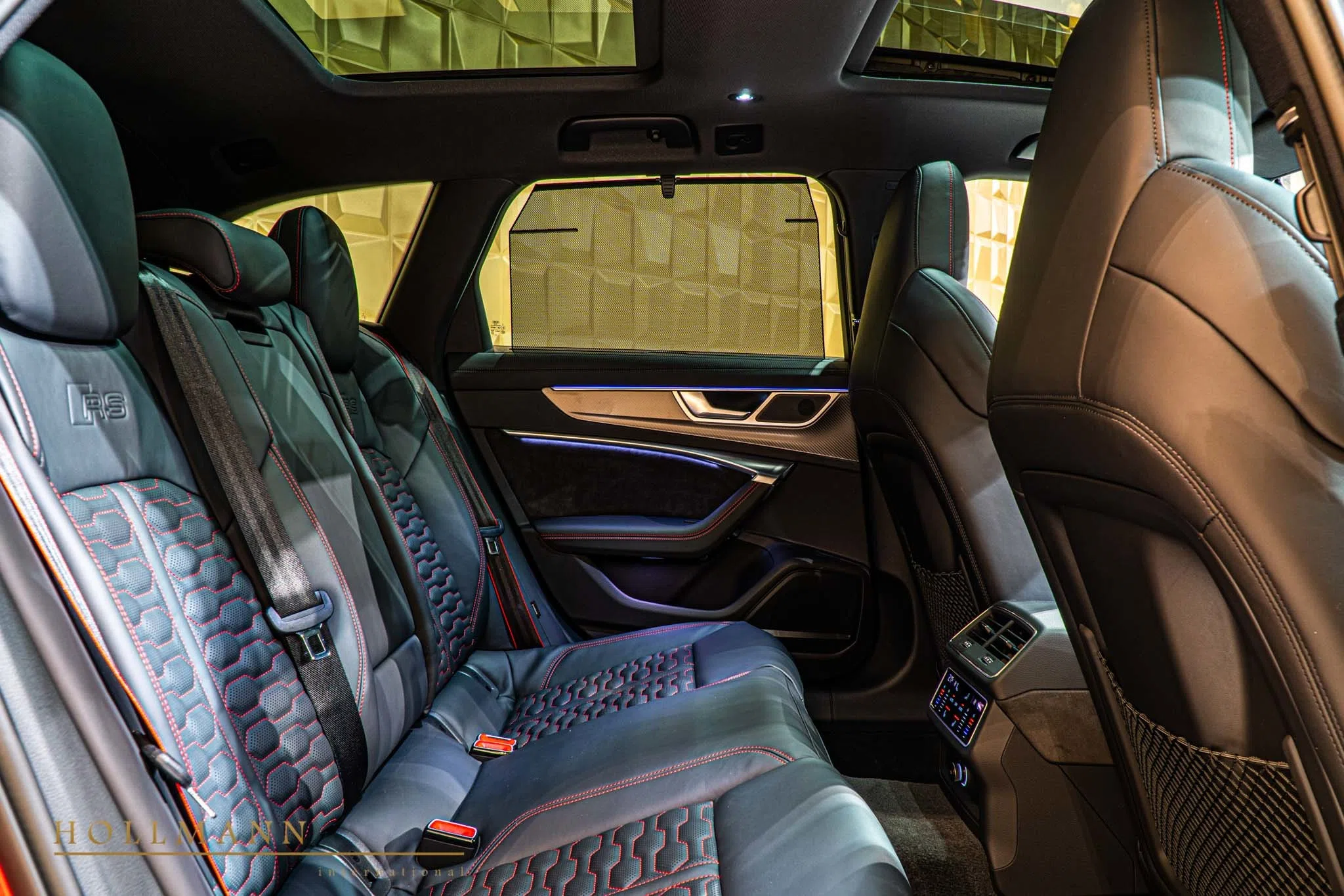 2020 Audi RS6 Avant interior, seats, Leder Schwarz