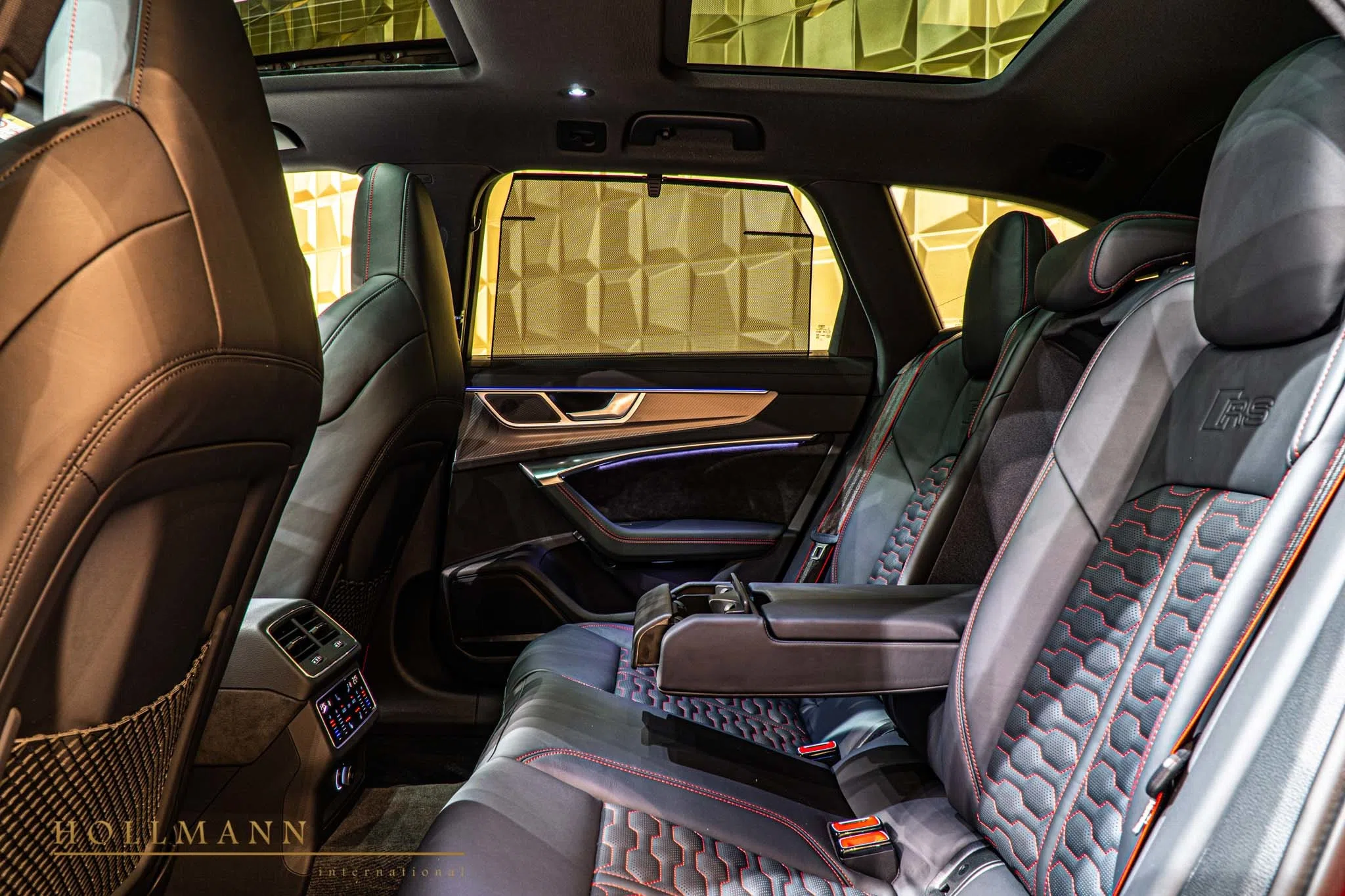 2020 Audi RS6 Avant interior, seats, Leder Schwarz