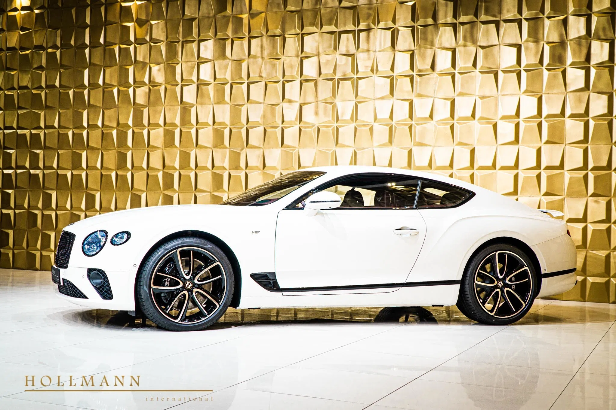 2019 Bentley Continental GT V8 for sale, exterior, Glacier White