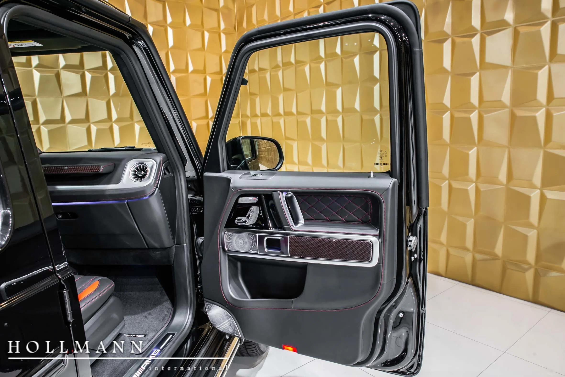 2020 Mercedes-Benz G 63 AMG EDITION 1 interior, door panel, Leather Nappa AMG Black