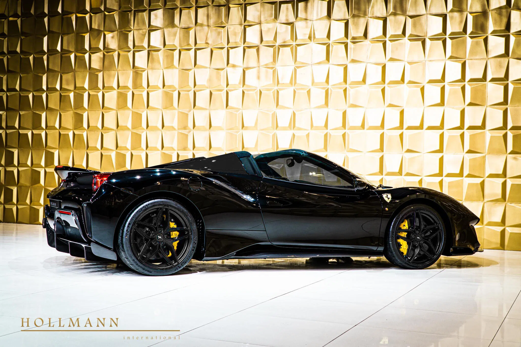 2020 Ferrari 488 Pista Spider for sale, exterior, Nero Black