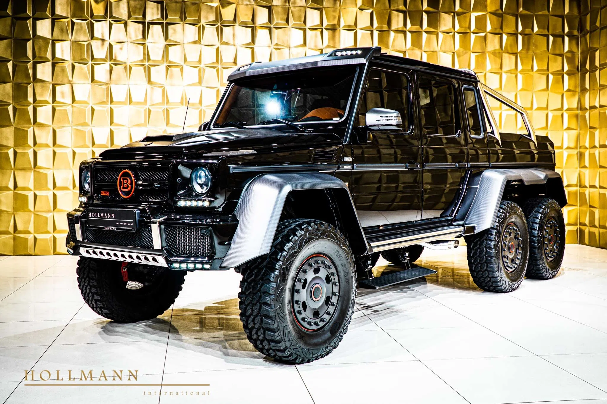 2020 BRABUS G 700 6x6 for sale, exterior, Obsidianschwarz Metallic