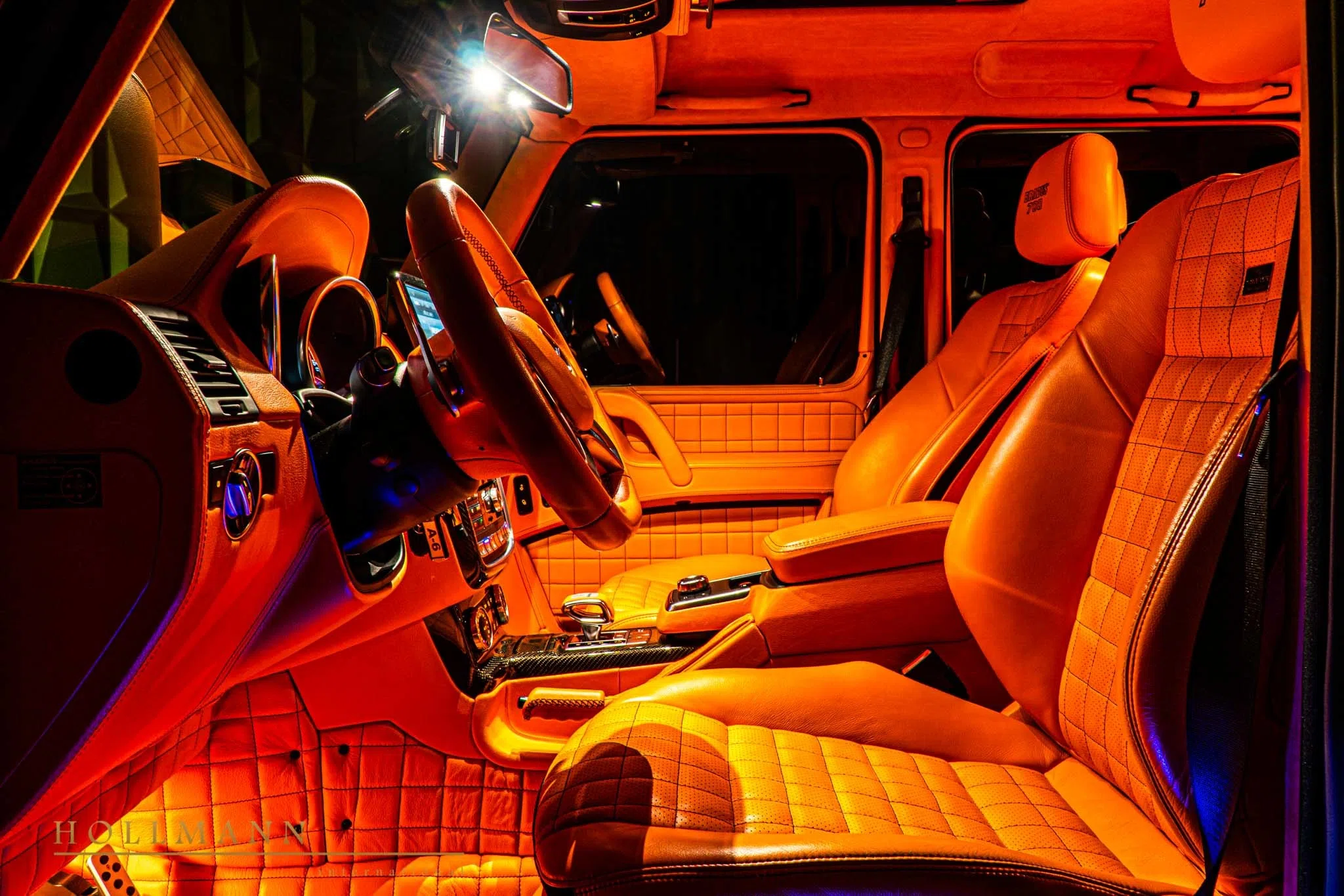 2020 BRABUS G 700 6x6 interior, seats, BRABUS Fine-Leather