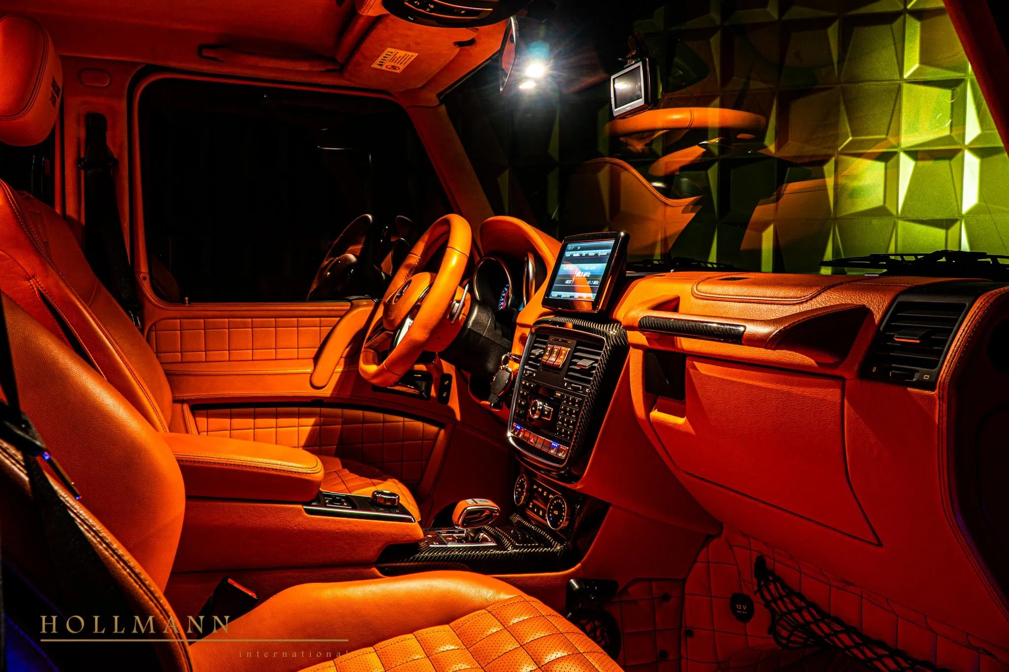 2020 BRABUS G 700 6x6 interior, BRABUS Fine-Leather