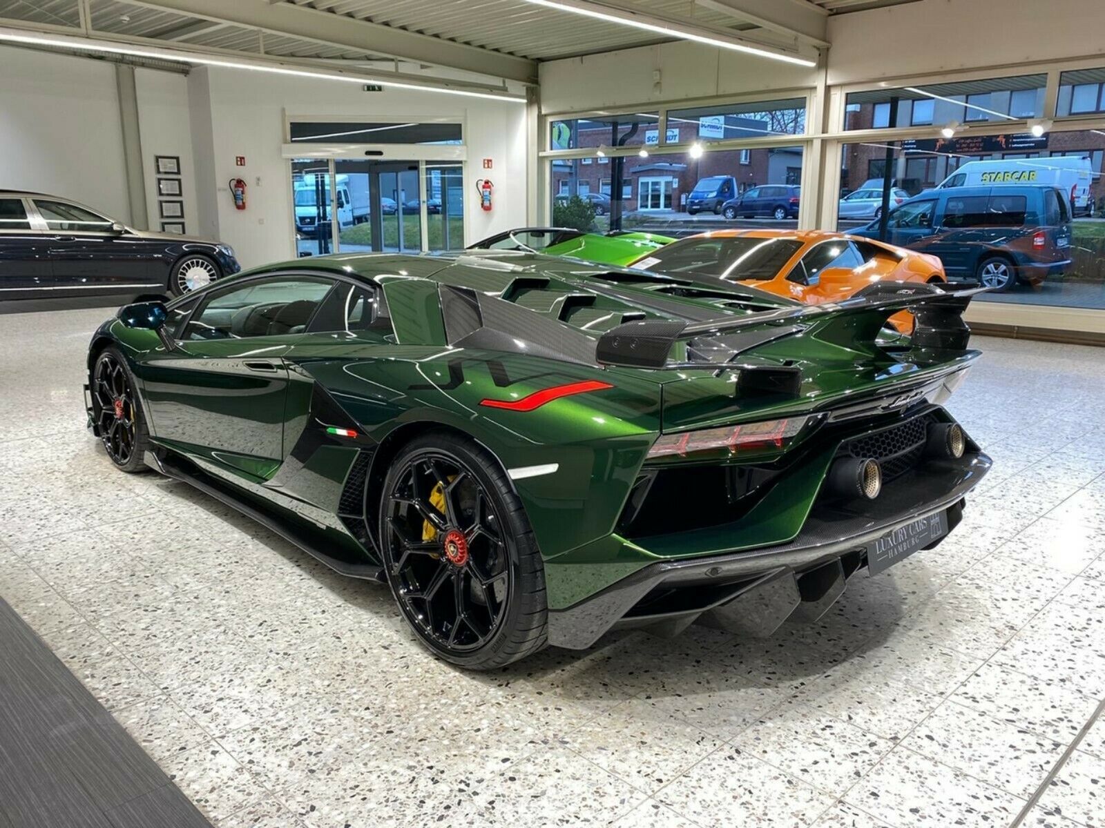 2020 Lamborghini Aventador Coupe SVJ SPECIAL GREEN, 8/20