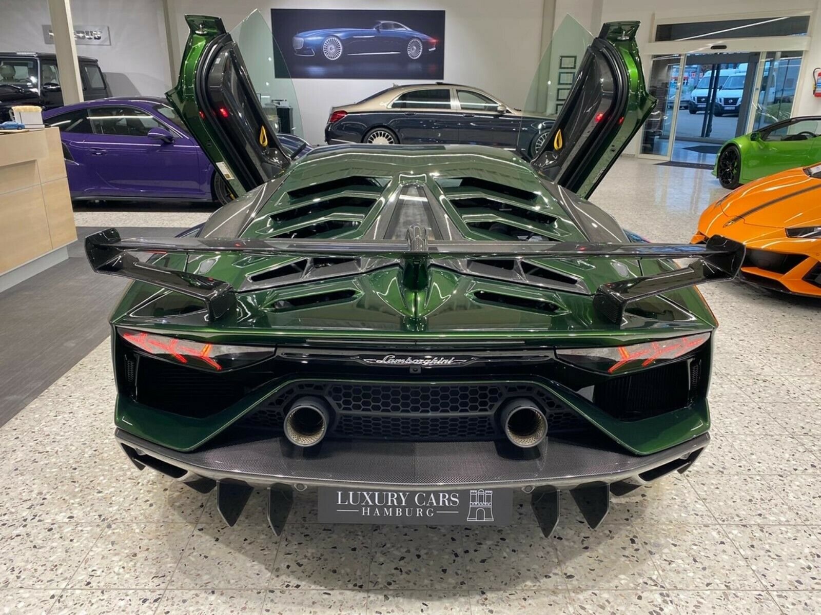 2020 Lamborghini Aventador Coupe SVJ SPECIAL GREEN, 18/20