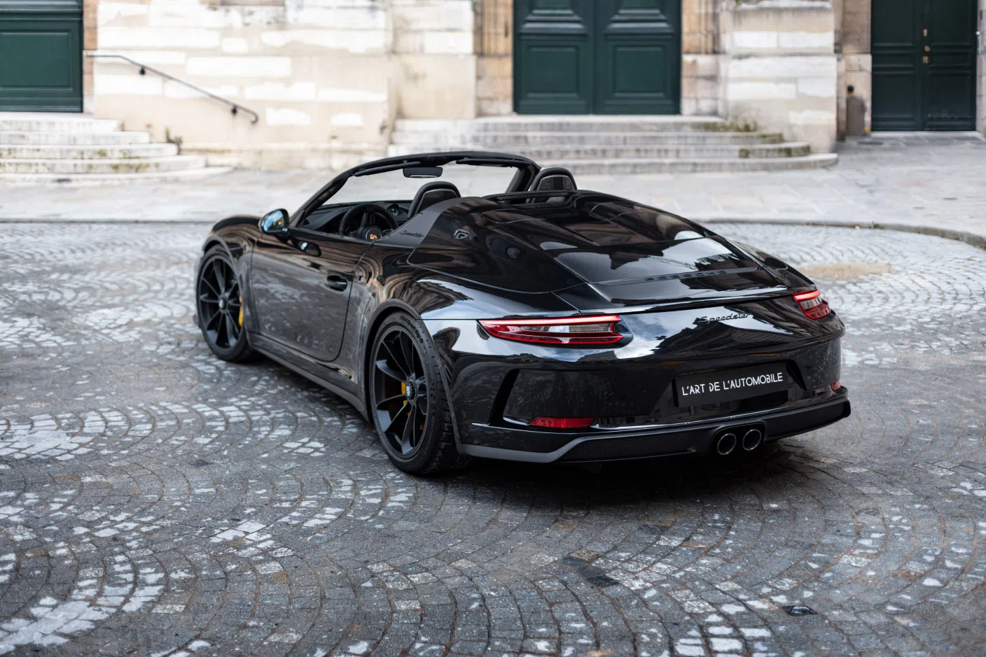 2019 Porsche 991 II Speedster for sale, exterior, Black