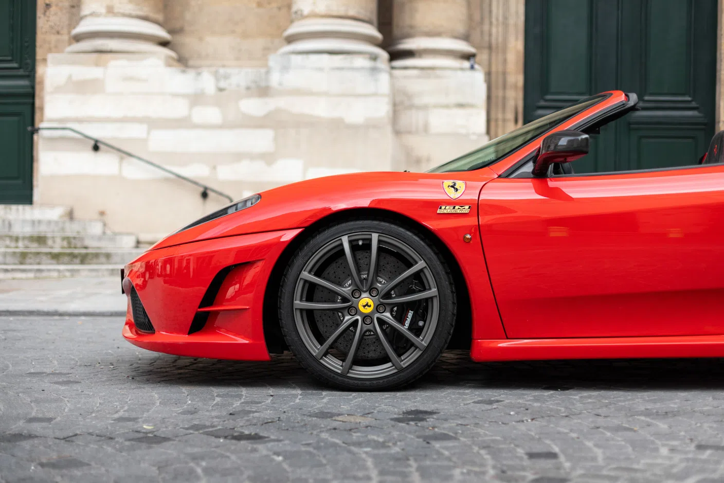 2009 Ferrari F430 Scuderia 16M for sale, exterior, Rosso Corsa