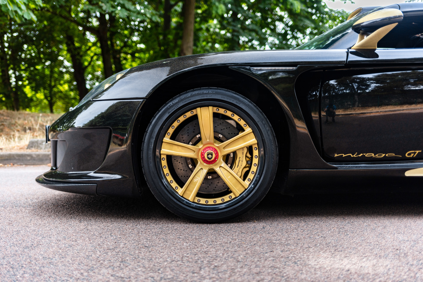 2004 PORSCHE GEMBALLA MIRAGE GT GOLD EDITION, 8/17