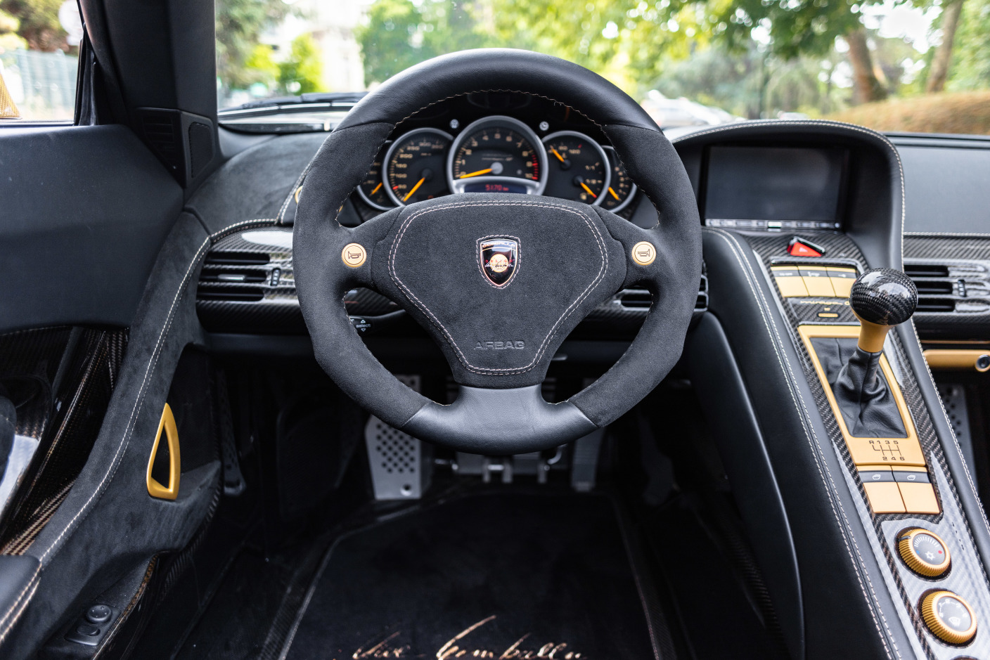 2004 PORSCHE GEMBALLA MIRAGE GT GOLD EDITION, 16/17