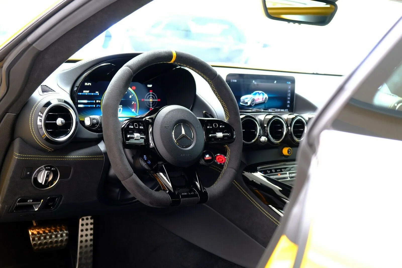 2020 Mercedes-Benz AMG GT R PRO 1 of 750 interior, dashboard, Black