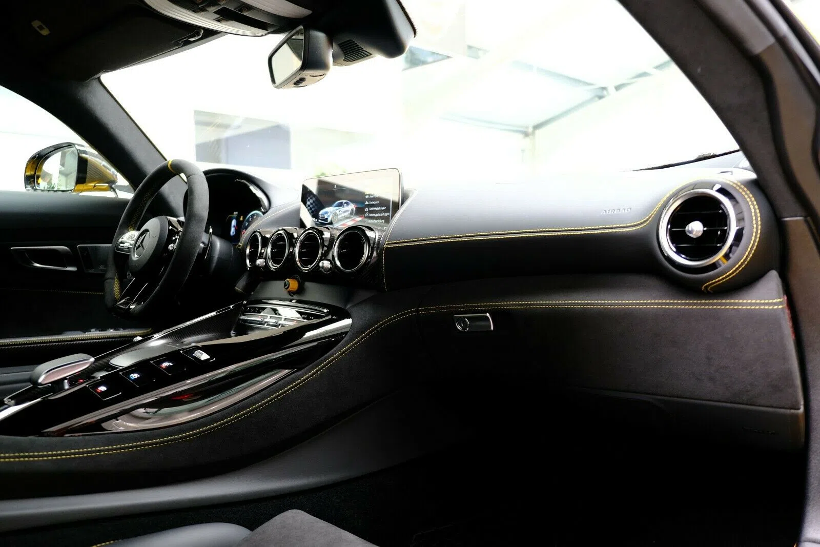2020 Mercedes-Benz AMG GT R PRO 1 of 750 interior, dashboard, Black