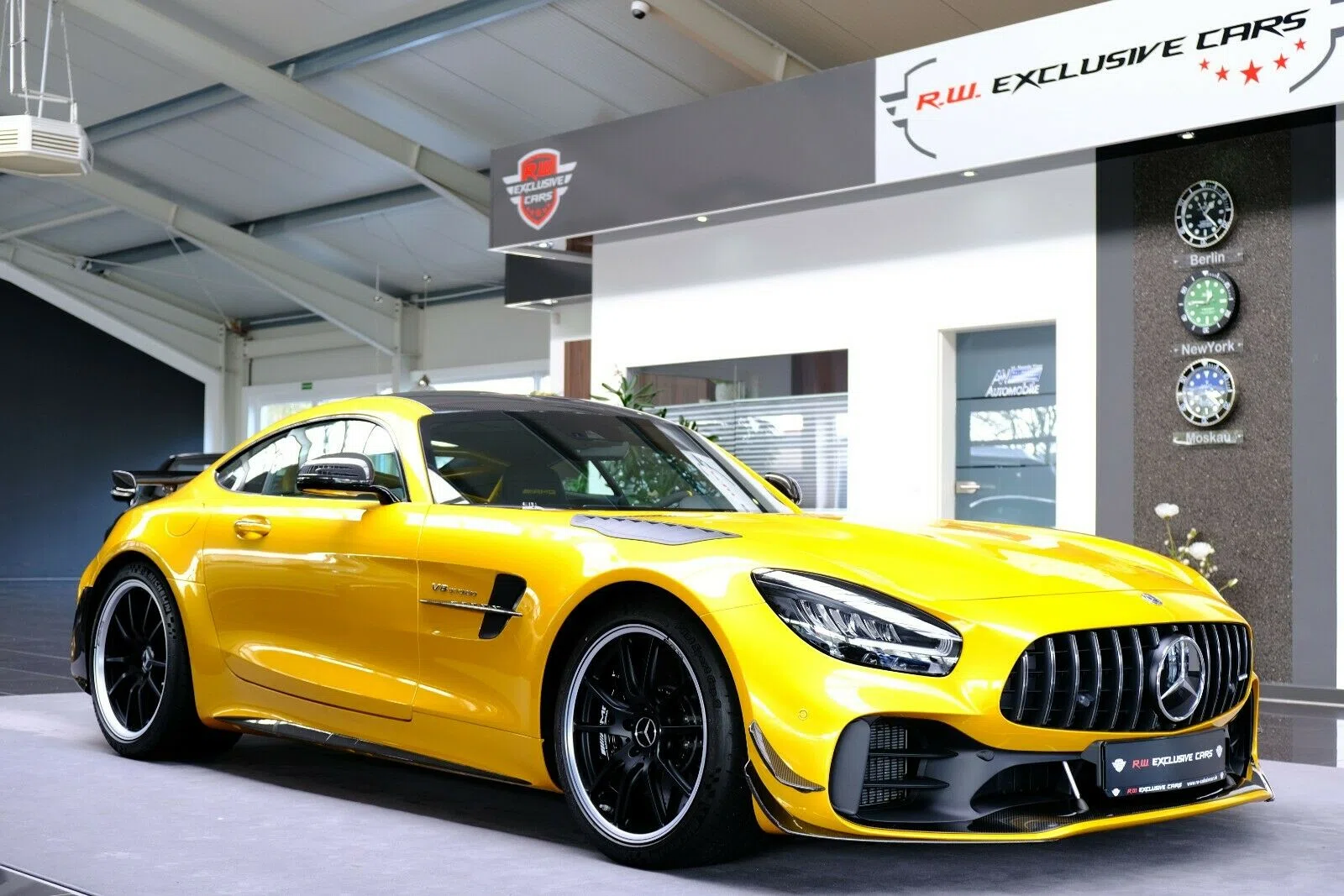 2020 Mercedes-Benz AMG GT R PRO 1 of 750 for sale, exterior, yellow